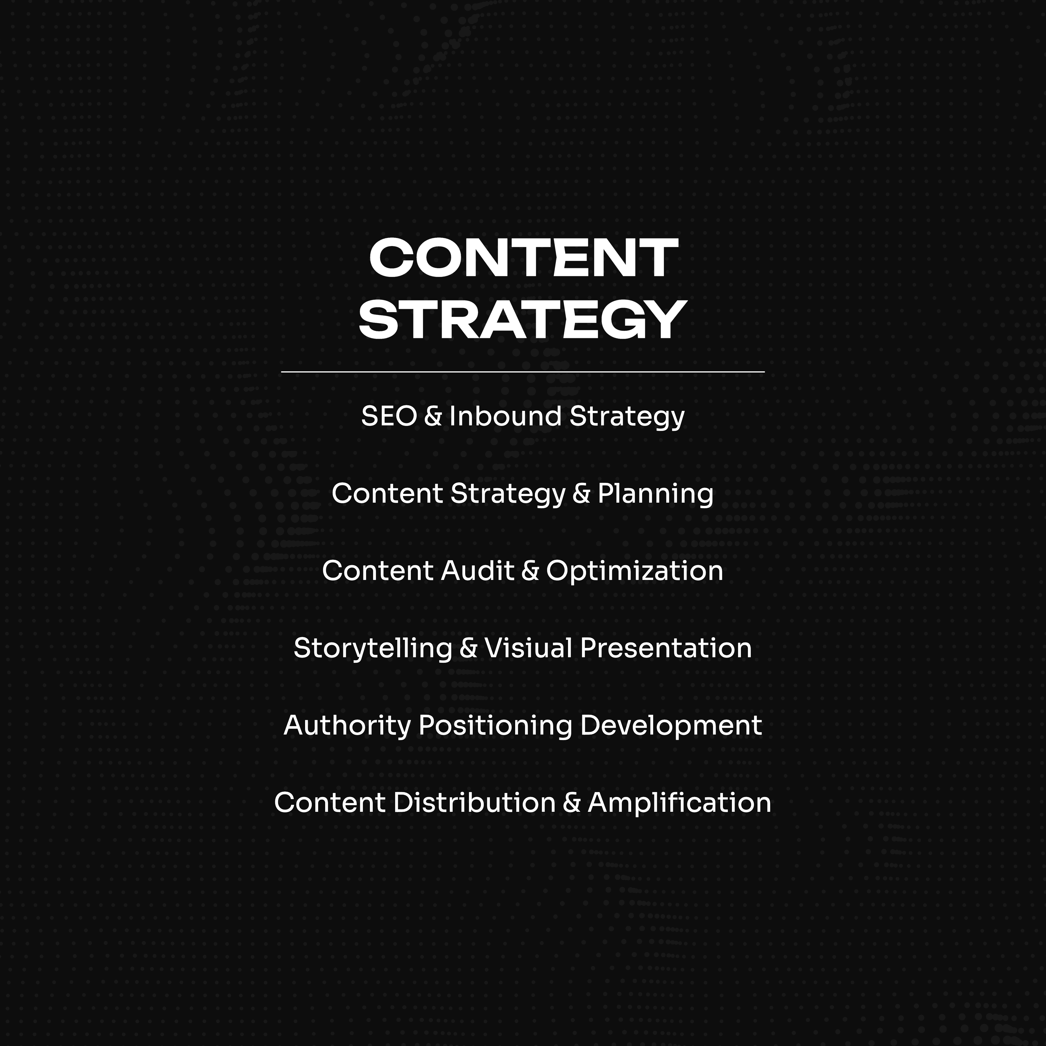 Content Strategy Strategic Solutions